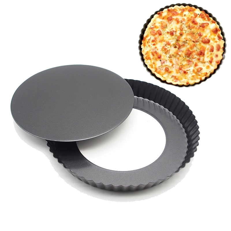 9 inch Carbon Steel Nonstick Kitchenware Baking Pan Round Pizza Pan Pizza Tray Bakeware Baking Mold Kitchen Utensils