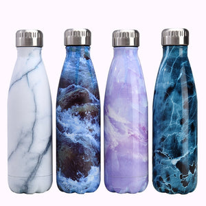 001-013 LOGO Custom Stainless Steel Bottle For Water Thermos Vacuum Insulated Cup Double-Wall Travel Drinkware Sports Flask