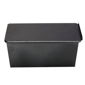 HOT GCZW-Rectangle Bakeware Nonstick Box Large Loaf Tin Kitchen Pastry Bread Cake Baking Black