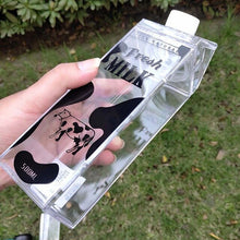 Load image into Gallery viewer, My 500ml BPA FREE Sport Plastic Kitchen Milk Water Bottle Cute Cartoon Creative Sport Outdoor Animal Cow Milk Bottles Drinkware
