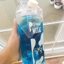 Load image into Gallery viewer, My 500ml BPA FREE Sport Plastic Kitchen Milk Water Bottle Cute Cartoon Creative Sport Outdoor Animal Cow Milk Bottles Drinkware
