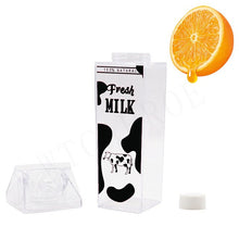 Load image into Gallery viewer, My 500ml BPA FREE Sport Plastic Kitchen Milk Water Bottle Cute Cartoon Creative Sport Outdoor Animal Cow Milk Bottles Drinkware
